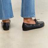 Jamie Haller Accessories Womens Shoes The Boat Loafer in Black