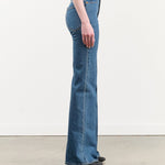 Jamie Haller Apparel Womens Denim The Crease Jean in Flat Crease