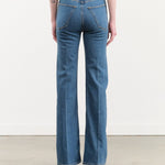 Jamie Haller Apparel Womens Denim The Crease Jean in Flat Crease
