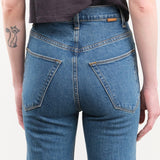 Jamie Haller Apparel Womens Denim The Crease Jean in Flat Crease