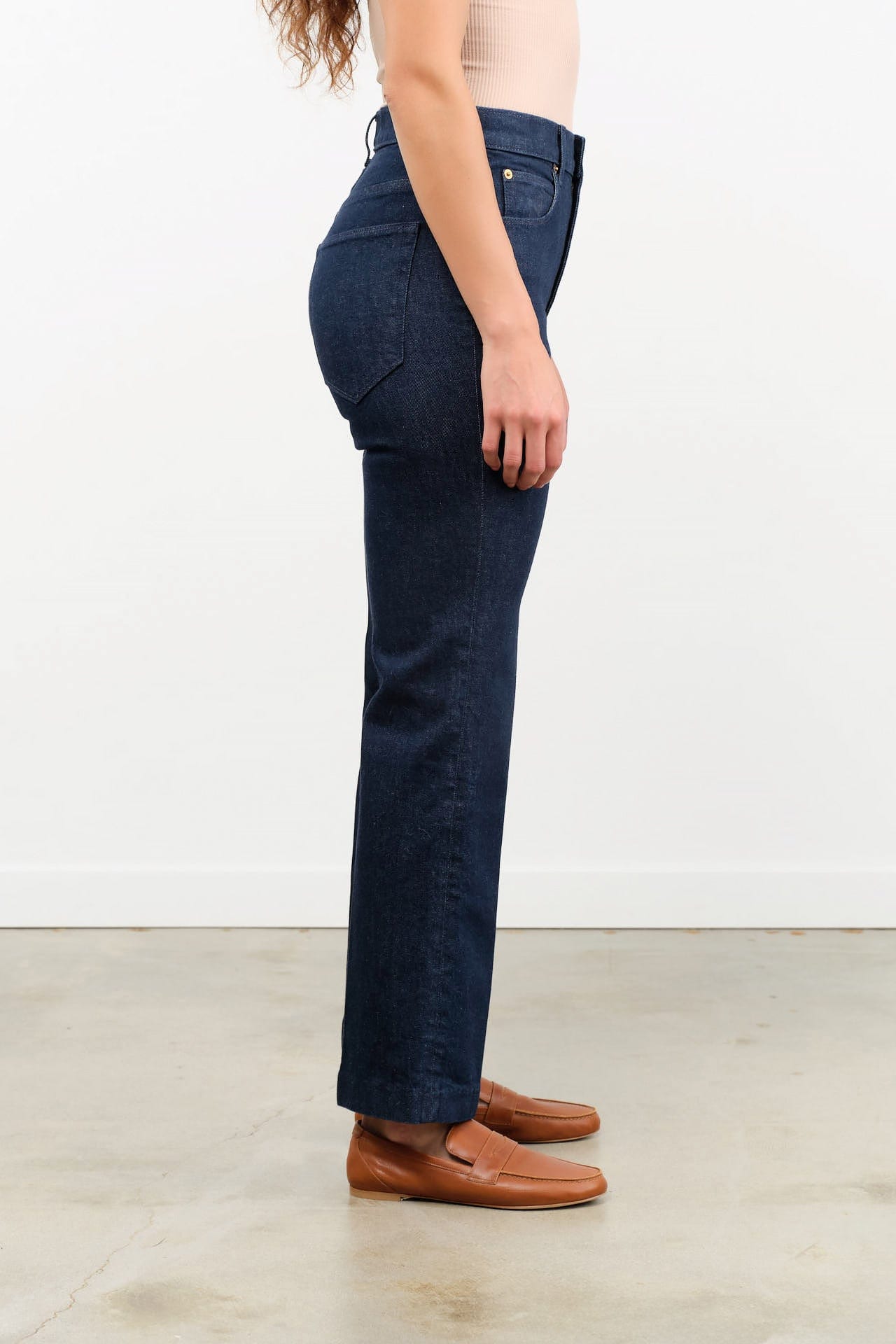 Jamie Haller Apparel Womens Denim The Kenickie Blind Crease Jean