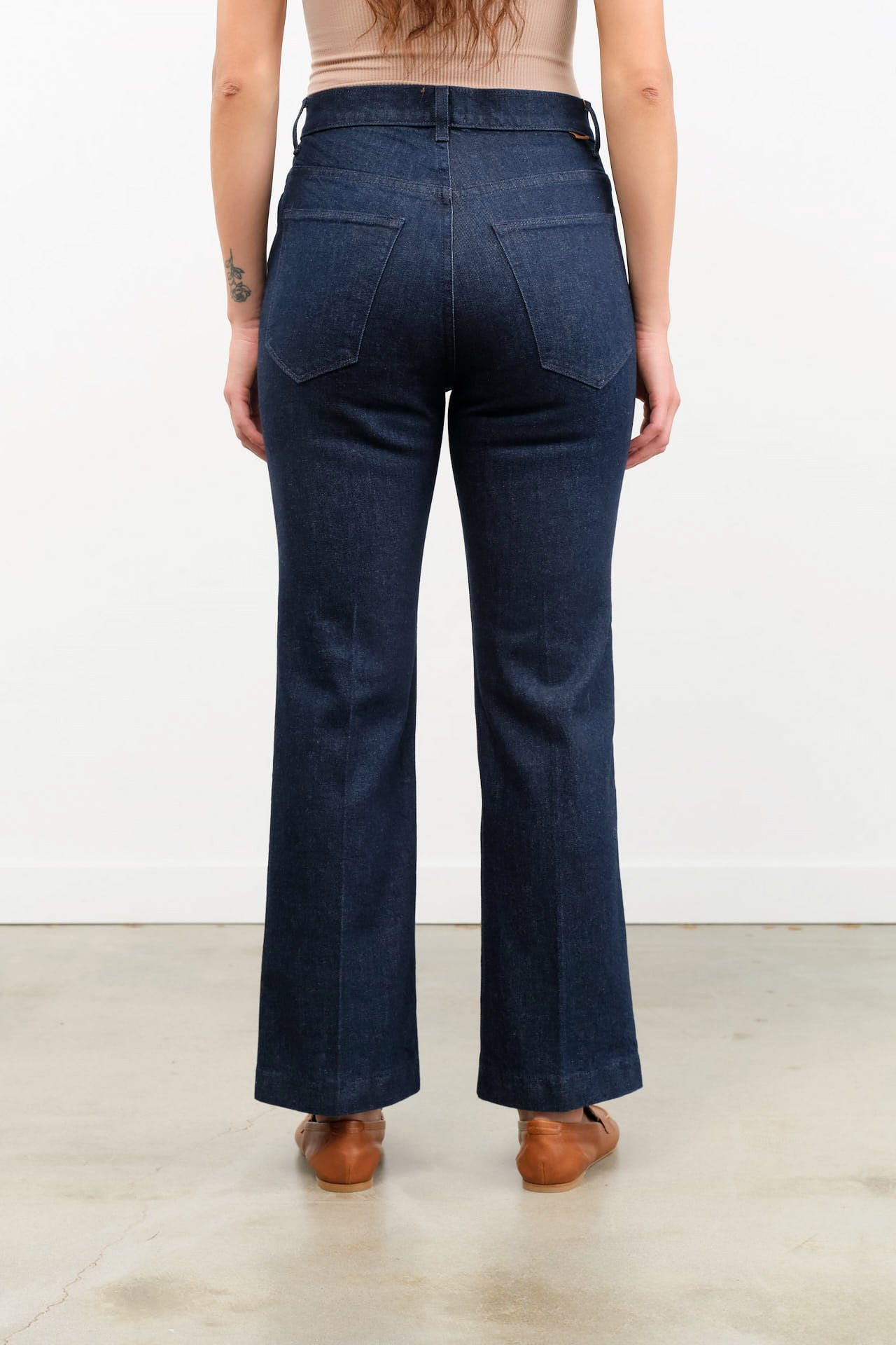 Jamie Haller Apparel Womens Denim The Kenickie Blind Crease Jean