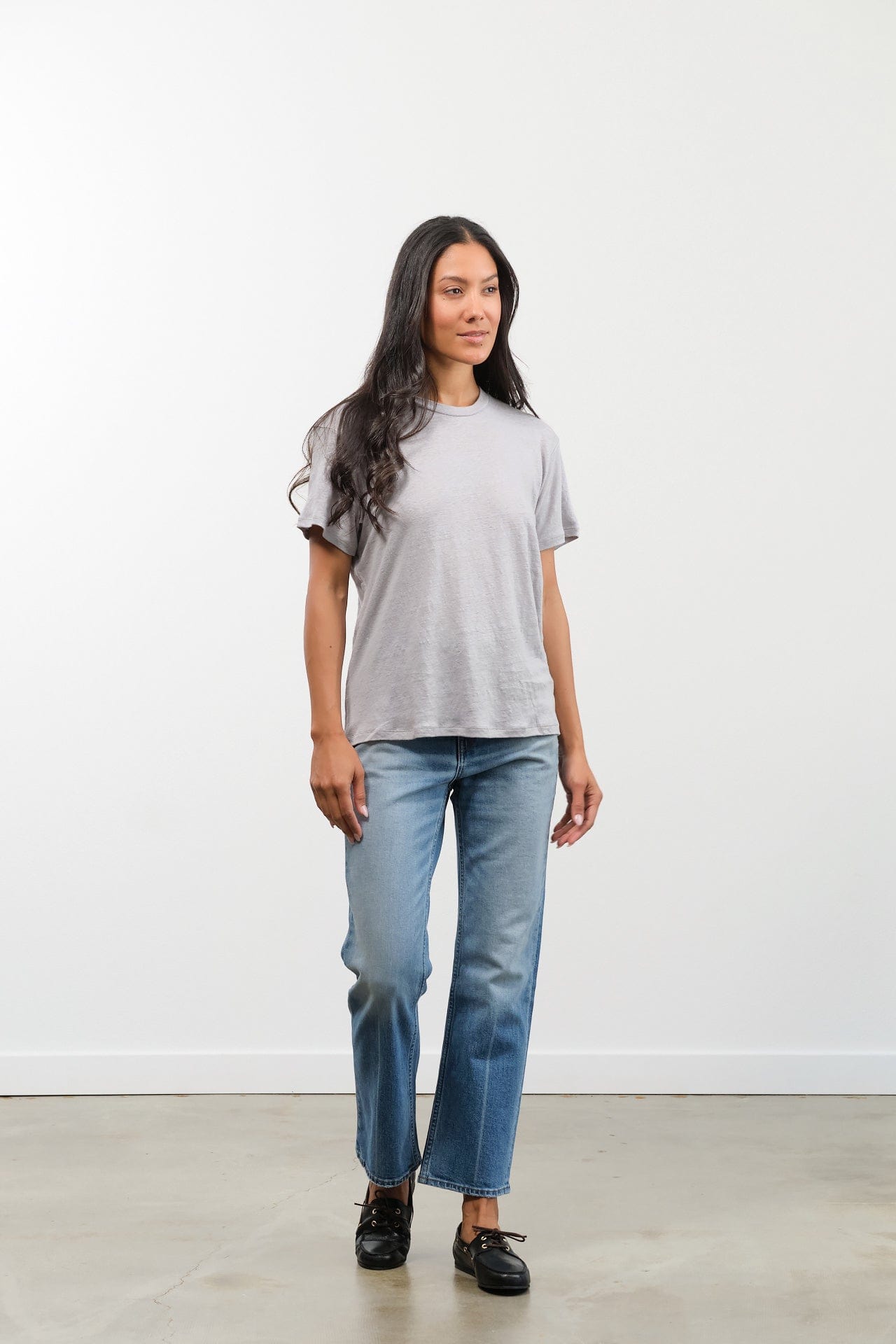 Jamie Haller Apparel Womens Denim The Kenickie Jean in Beach Indigo