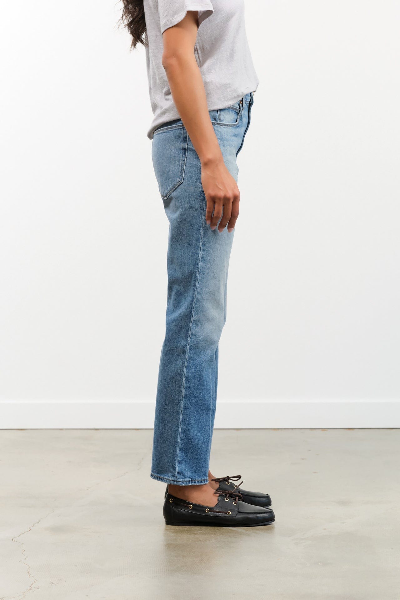 Jamie Haller Apparel Womens Denim The Kenickie Jean in Beach Indigo