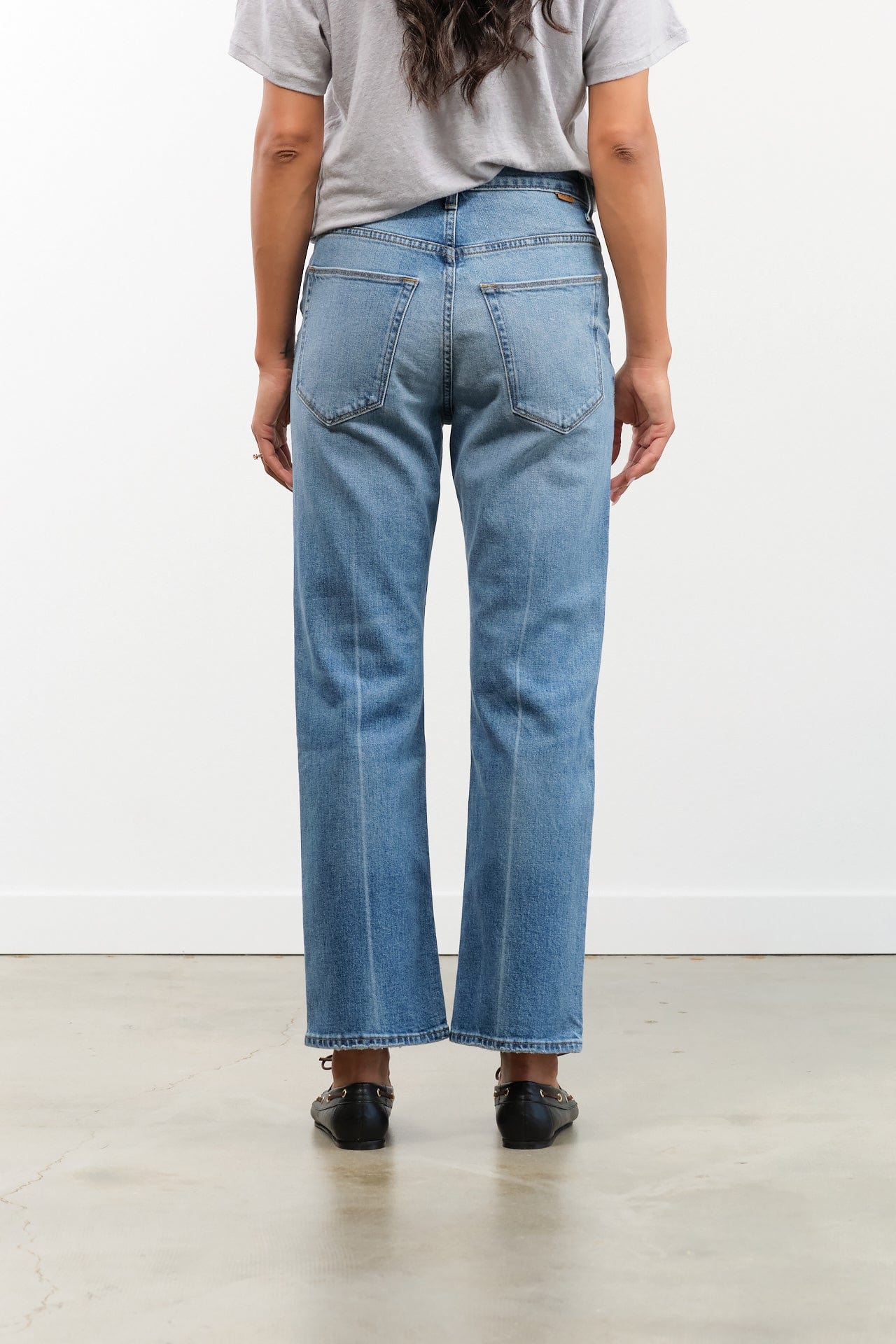 Jamie Haller Apparel Womens Denim The Kenickie Jean in Beach Indigo