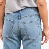 Jamie Haller Apparel Womens Denim The Kenickie Jean in Beach Indigo