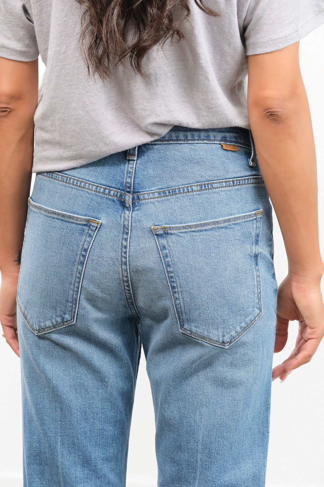 Jamie Haller Apparel Womens Denim The Kenickie Jean in Beach Indigo