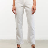 Jamie Haller Apparel Womens Denim The Kenickie Jean in Soft White