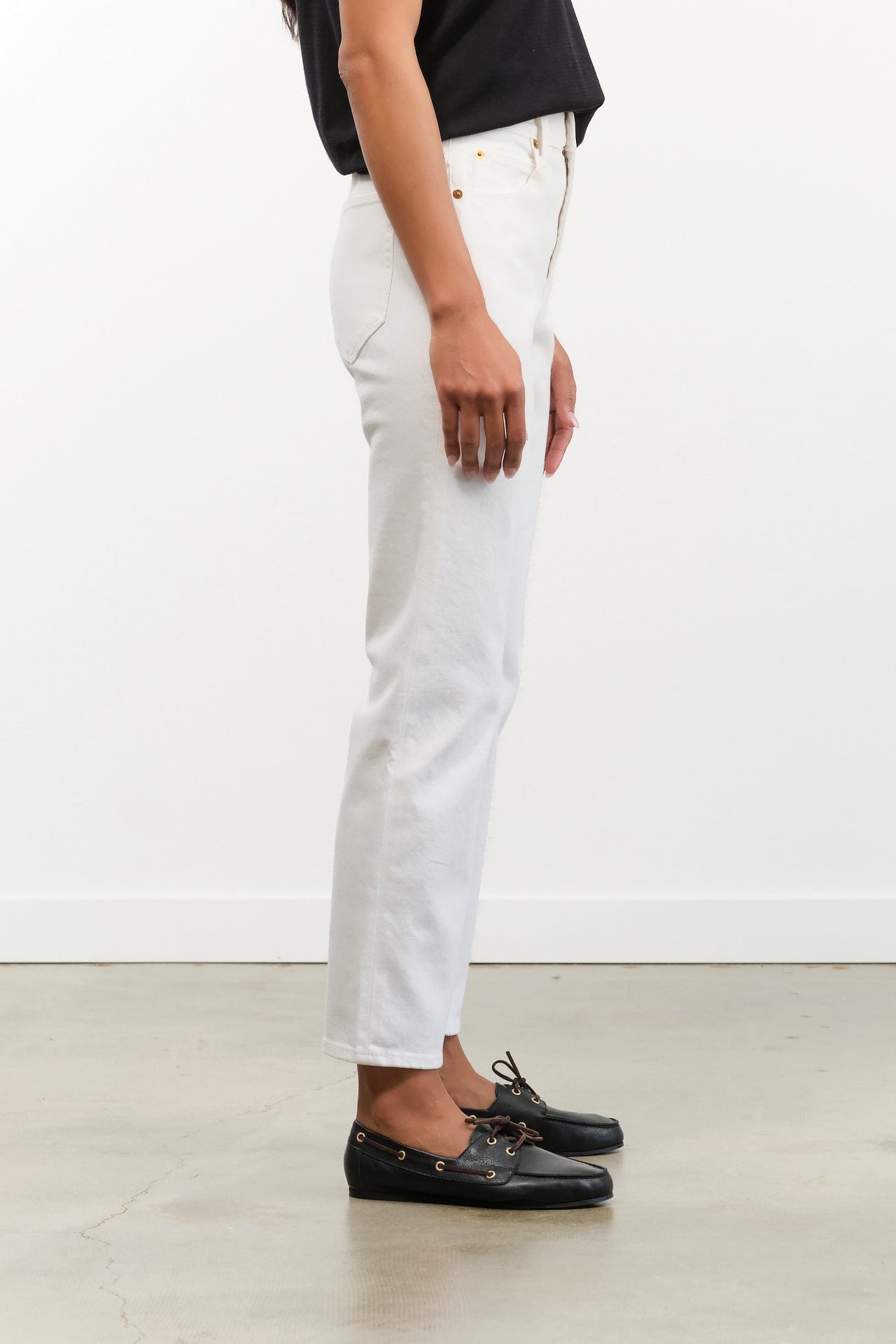 Jamie Haller Apparel Womens Denim The Kenickie Jean in Soft White