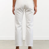 Jamie Haller Apparel Womens Denim The Kenickie Jean in Soft White