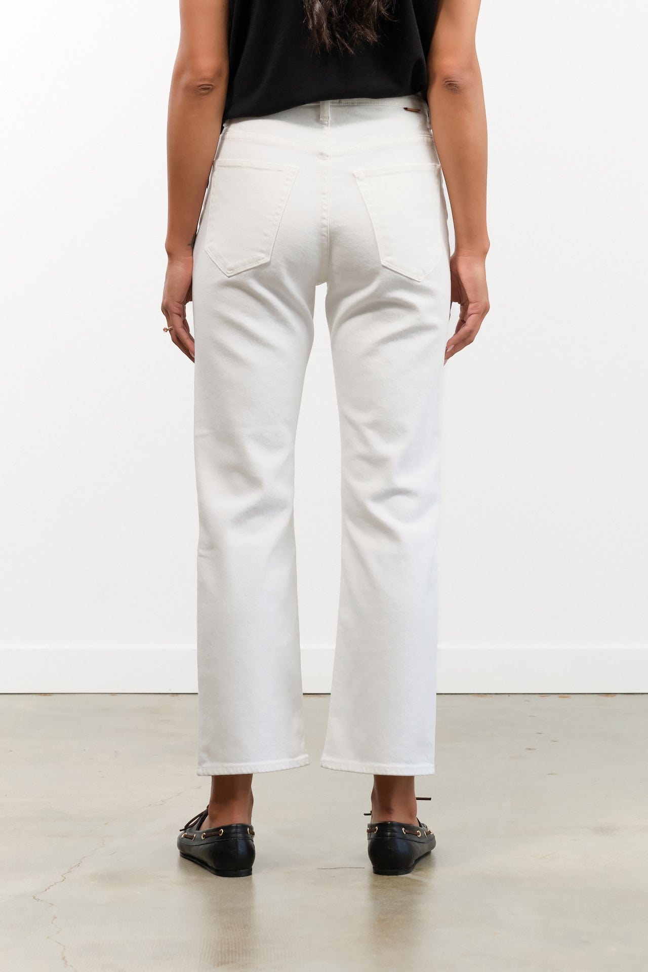 Jamie Haller Apparel Womens Denim The Kenickie Jean in Soft White