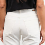 Jamie Haller Apparel Womens Denim The Kenickie Jean in Soft White