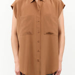 Jamie Haller Apparel Womens Blouses The Reiki Sleeveless Shirt