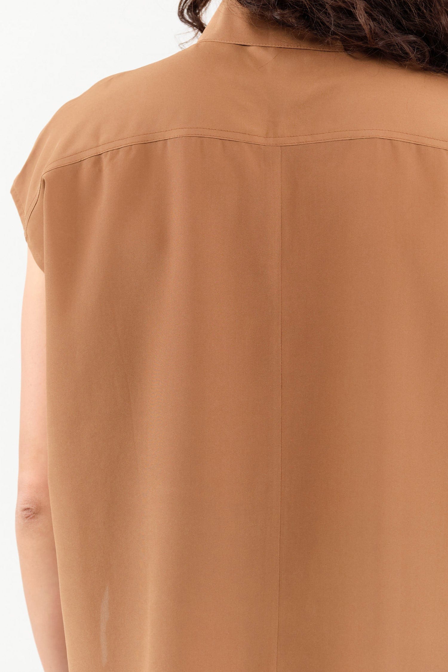 Jamie Haller Apparel Womens Blouses The Reiki Sleeveless Shirt
