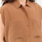 Jamie Haller Apparel Womens Blouses The Reiki Sleeveless Shirt