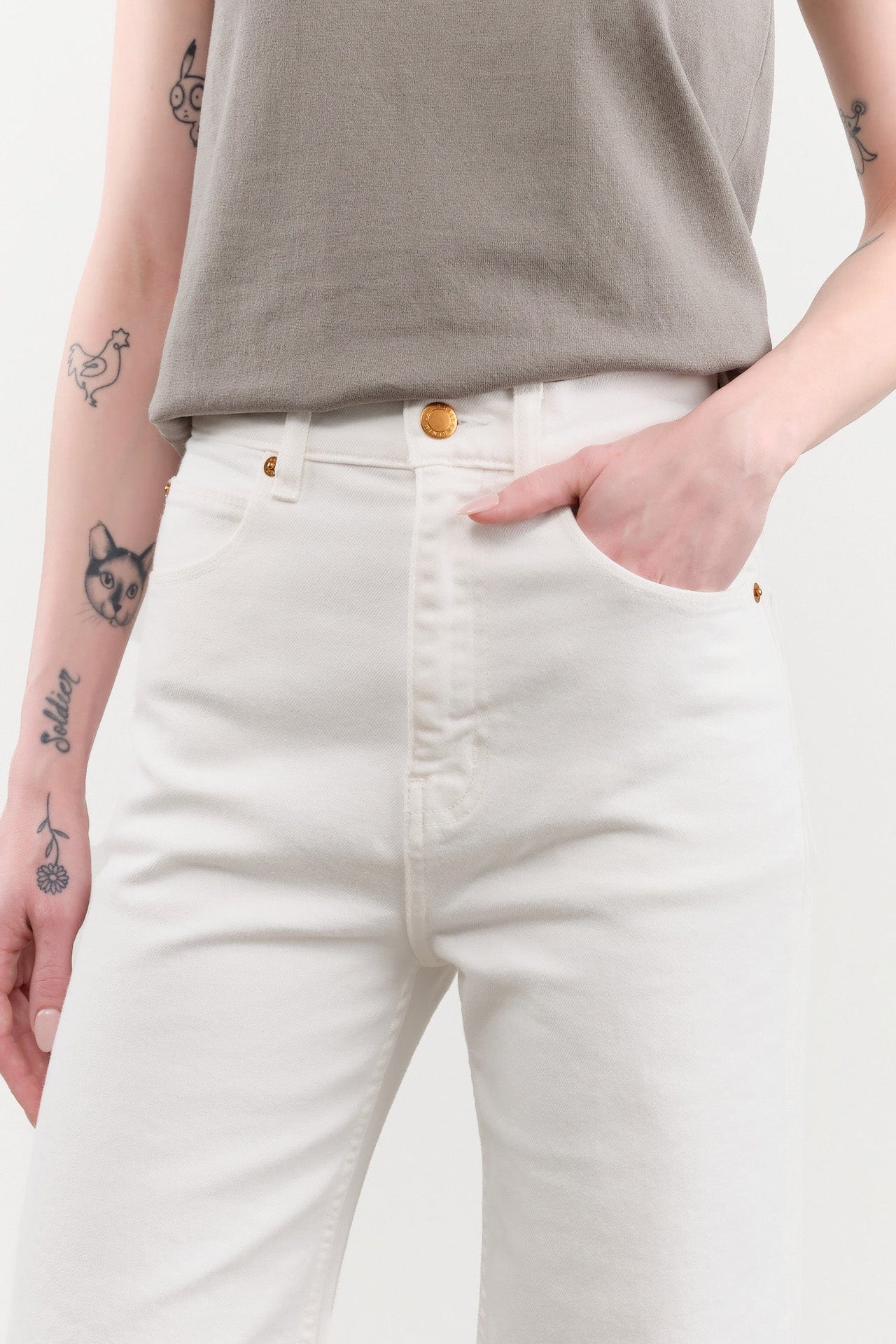 Jamie Haller Apparel Womens Denim The Wide A Leg