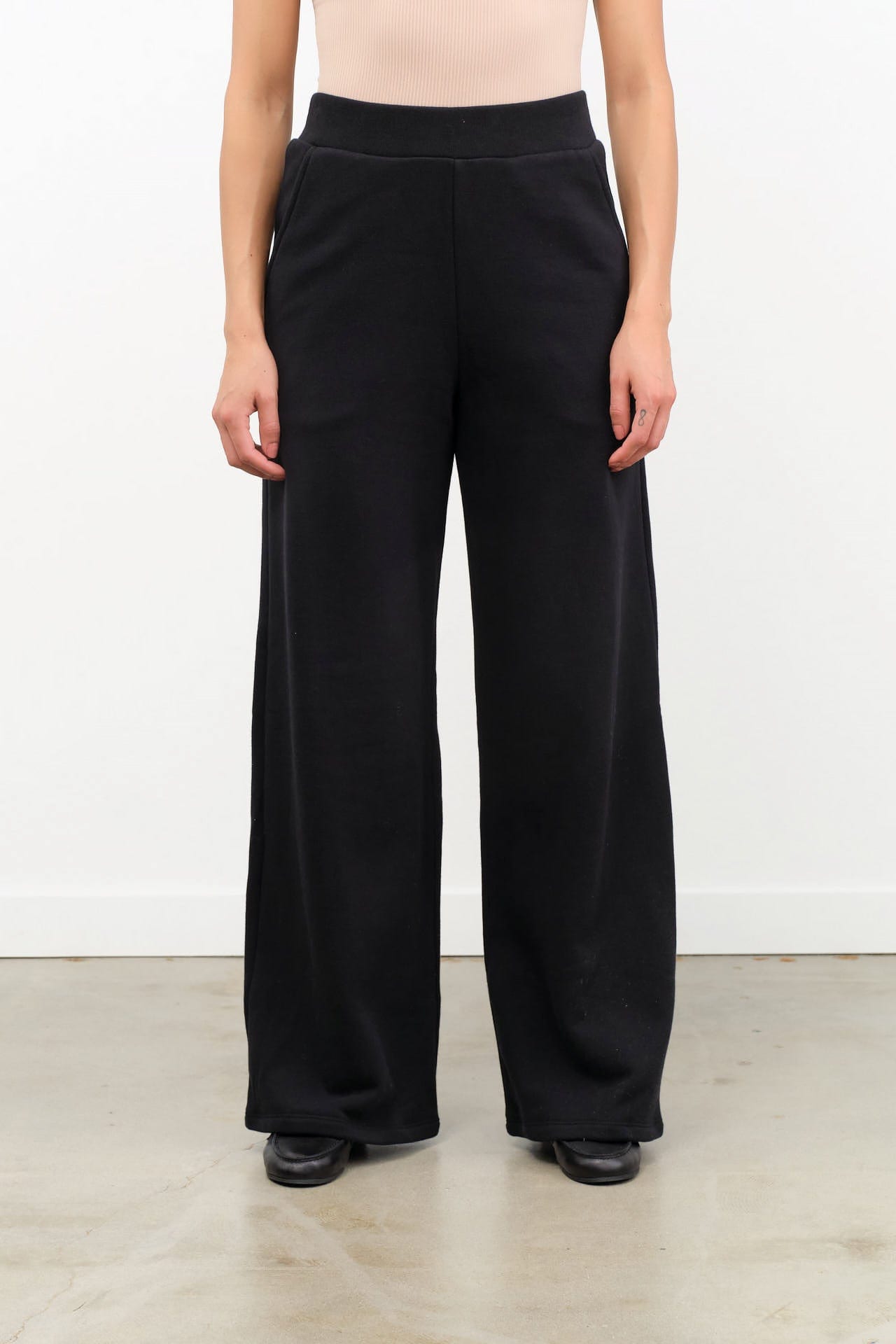 Jamie Haller Apparel Womens Pants The Wide Leg Terry Trouser