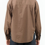 Jesse Kamm Apparel Womens Blouses Alberta Shirt in Mushroom