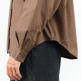 Jesse Kamm Apparel Womens Blouses Alberta Shirt in Mushroom