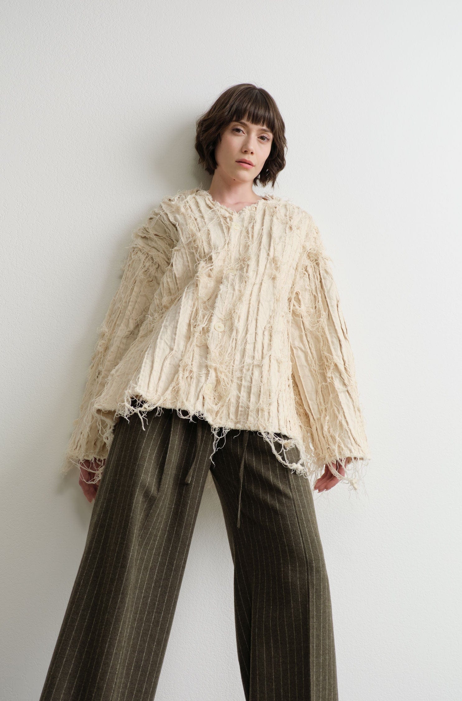 Jesse Kamm Apparel Womens Jackets Baleen Jacket in Natural
