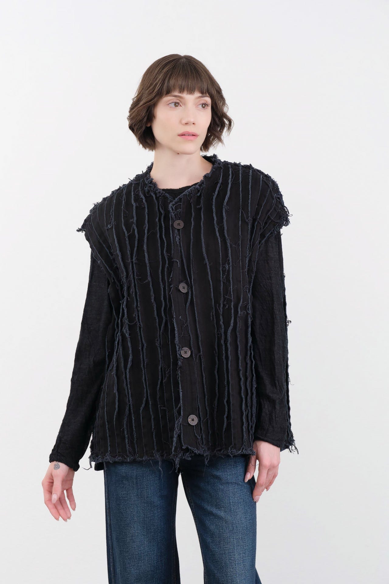 Jesse Kamm Apparel Womens Outerwear Baleen Vest