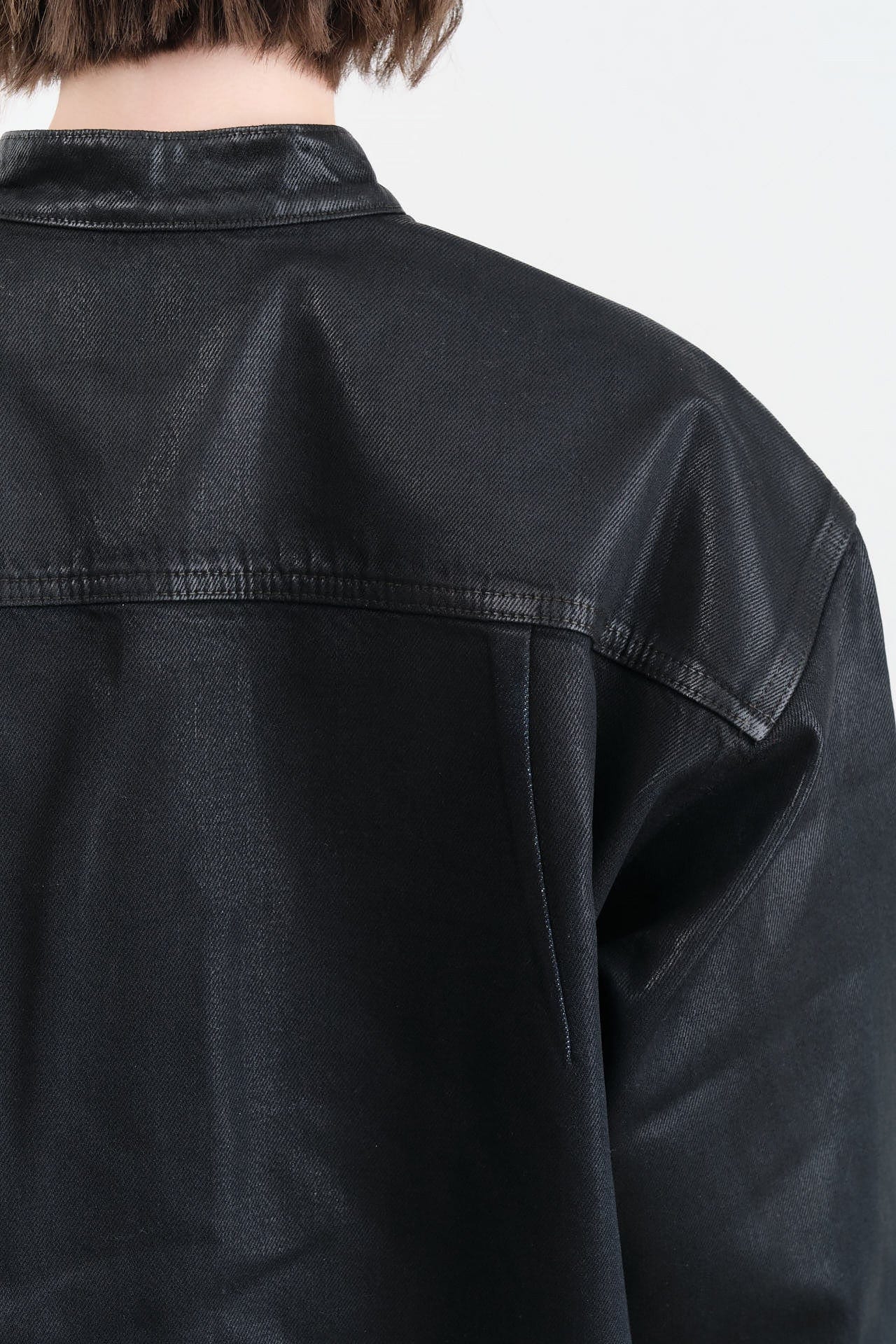 Jesse Kamm Apparel Womens Jackets Band Collar Okuda Jacket
