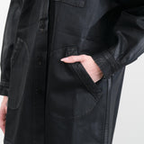 Jesse Kamm Apparel Womens Jackets Band Collar Okuda Jacket