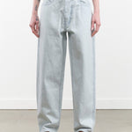 Jesse Kamm Apparel Womens Denim California Wide Pant in Pale Blue Denim