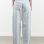 Jesse Kamm Apparel Womens Denim California Wide Pant in Pale Blue Denim