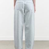 Jesse Kamm Apparel Womens Denim California Wide Pant in Pale Blue Denim