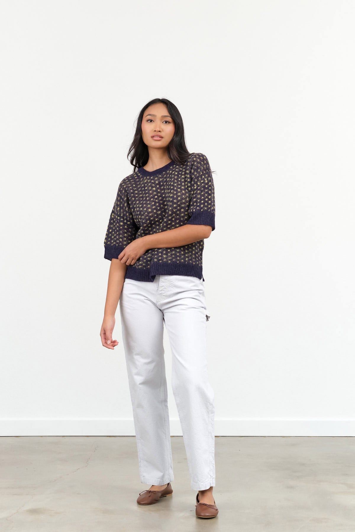 Jesse Kamm Apparel Womens Pants Handy Pant in Moon Moon / 0