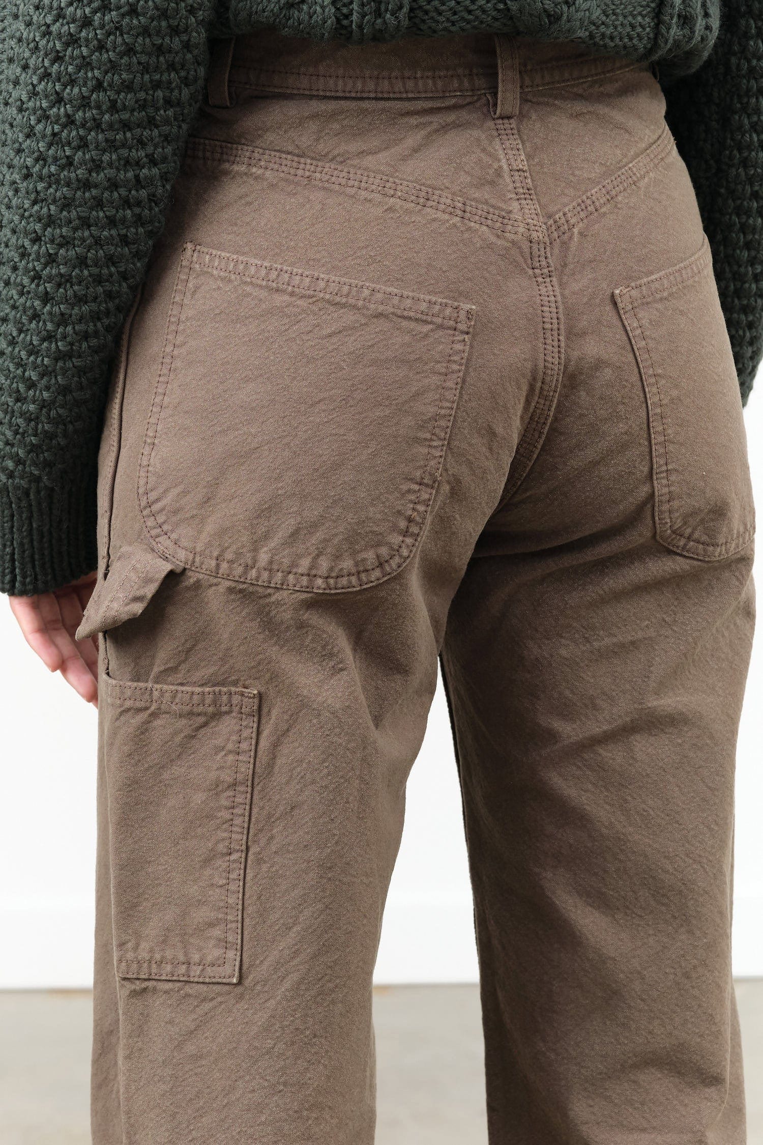 Jesse Kamm Apparel Womens Pants Handy Pant in Mushroom