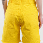 Jesse Kamm Apparel Womens Shorts Lake Shorts in Primary Yellow