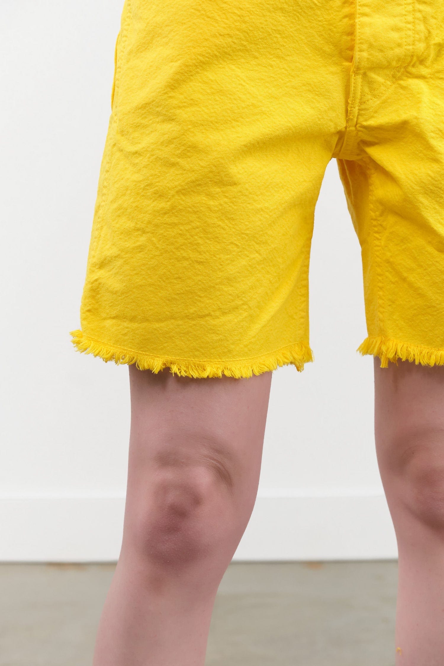 Jesse Kamm Apparel Womens Shorts Lake Shorts in Primary Yellow