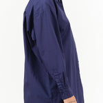 Jesse Kamm Apparel Womens Blouses Painter Shirt in Bill Cunningham Blue