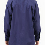 Jesse Kamm Apparel Womens Blouses Painter Shirt in Bill Cunningham Blue