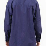 Jesse Kamm Apparel Womens Blouses Painter Shirt in Bill Cunningham Blue