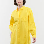 Jesse Kamm Apparel Womens Blouses Painter Shirt in Primary Yellow Primary Yellow / XS/S