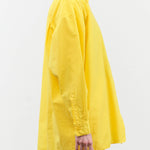 Jesse Kamm Apparel Womens Blouses Painter Shirt in Primary Yellow