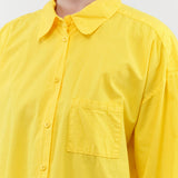 Jesse Kamm Apparel Womens Blouses Painter Shirt in Primary Yellow
