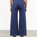 Jesse Kamm Apparel Womens Pants Sailor Pant in Bill Cunningham Blue