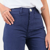 Jesse Kamm Apparel Womens Pants Sailor Pant in Bill Cunningham Blue