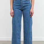 Jesse Kamm Apparel Womens Denim The 225 in Cowboy Blue Denim