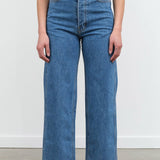 Jesse Kamm Apparel Womens Denim The 225 in Cowboy Blue Denim