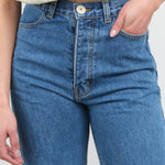 Jesse Kamm Apparel Womens Denim The 225 in Cowboy Blue Denim