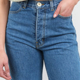 Jesse Kamm Apparel Womens Denim The 225 in Cowboy Blue Denim