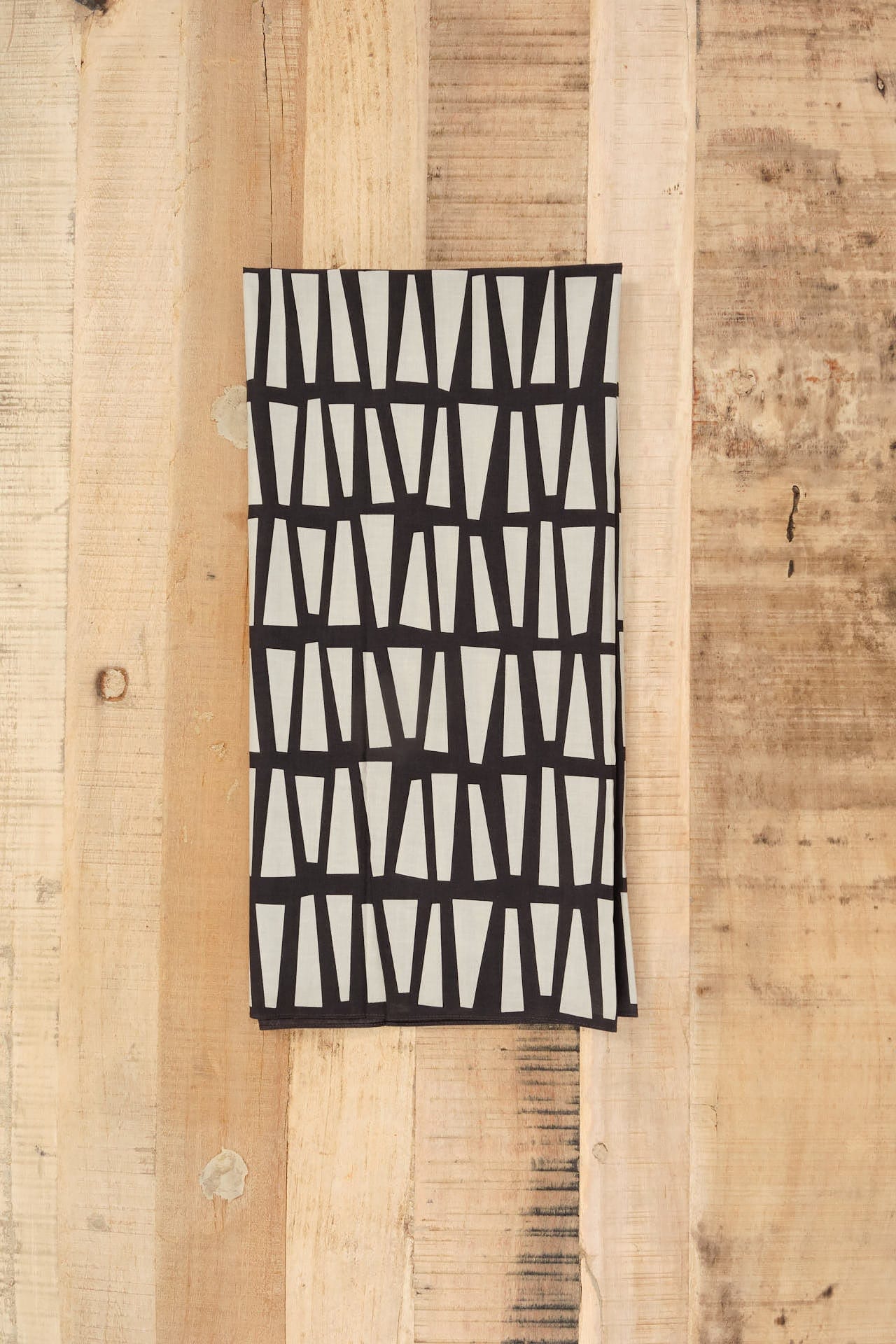 Kamawanu Accessories Bandanas Furoshiki Cotton Wrapping Cloth Yama Mountain Ink Black / 41" X 41"