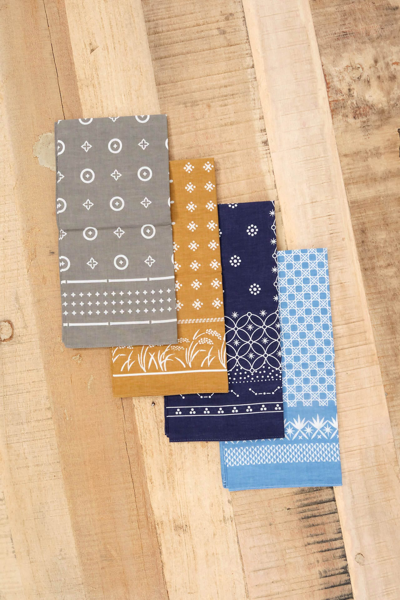 Kamawanu Accessories Bandanas Japanese Classic Pattern Bandana