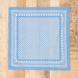 Kamawanu Accessories Bandanas Japanese Classic Pattern Bandana Kiriko Gunjo Blue / 20.5" X 20.5"