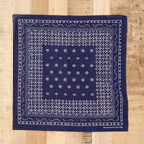 Kamawanu Accessories Bandanas Japanese Classic Pattern Bandana Star Deep Indigo / 20.5" X 20.5"